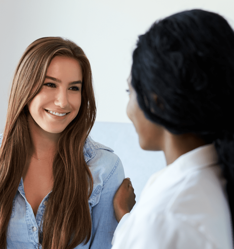 A woman helping to give pregnancy Resources & Referrals in Branson West, Missouri