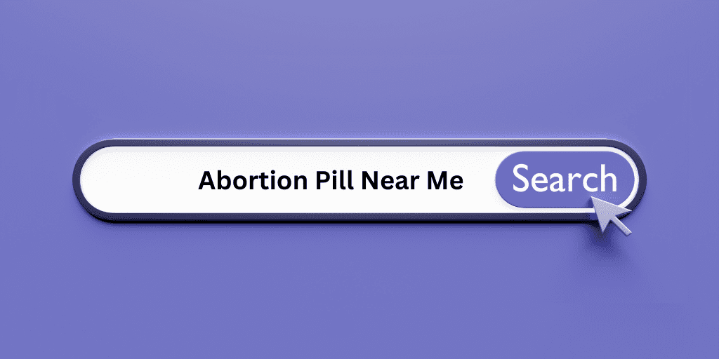 Abortion Pill Near Me - search box