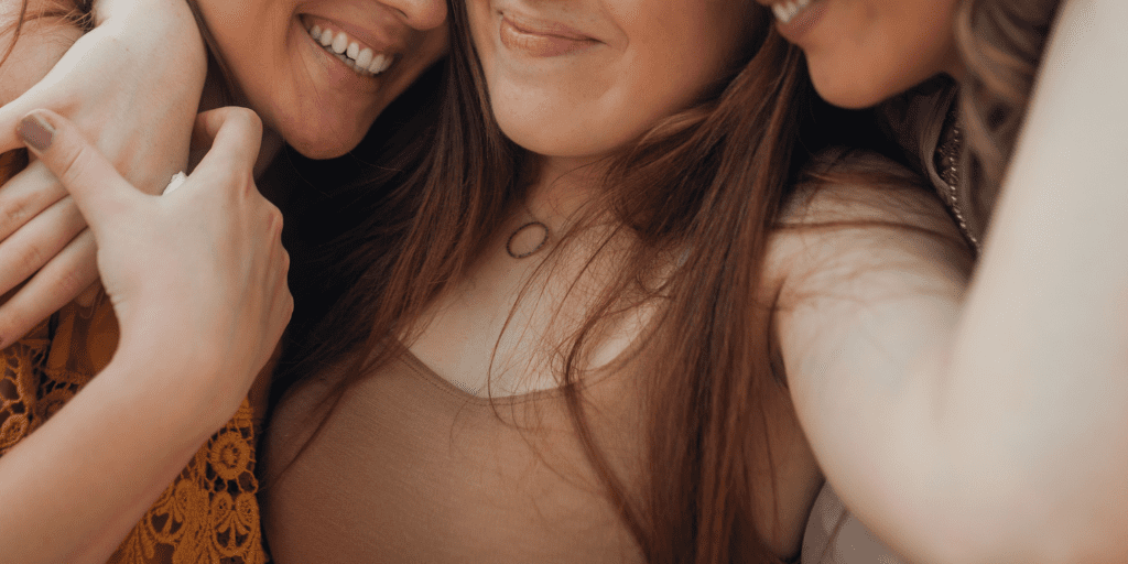 You have a whole community with you.